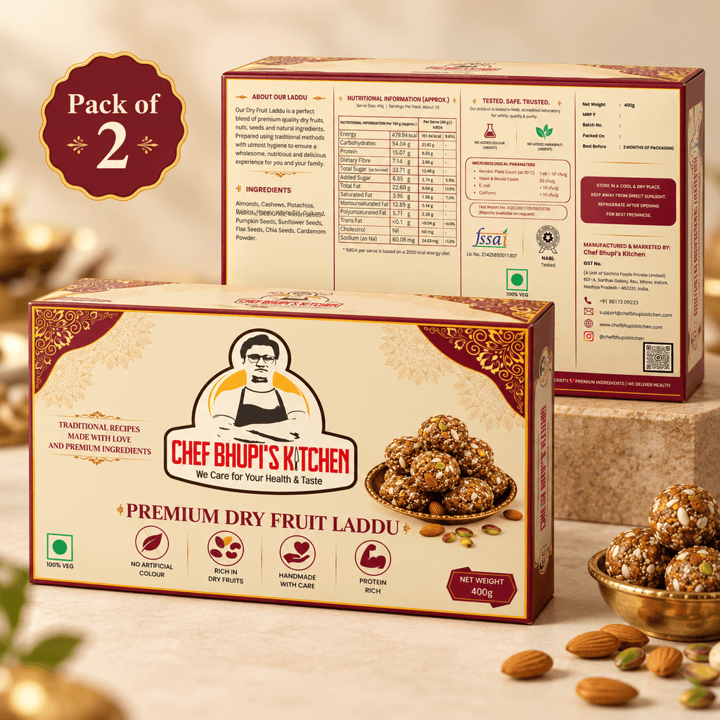 Premium Dry Fruits Laddu (Pack of 2)